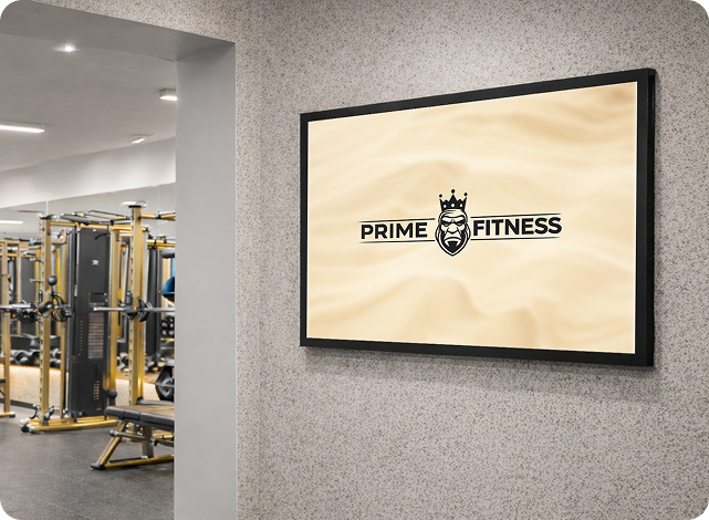 จอแสดงผล Full HD ในยิม